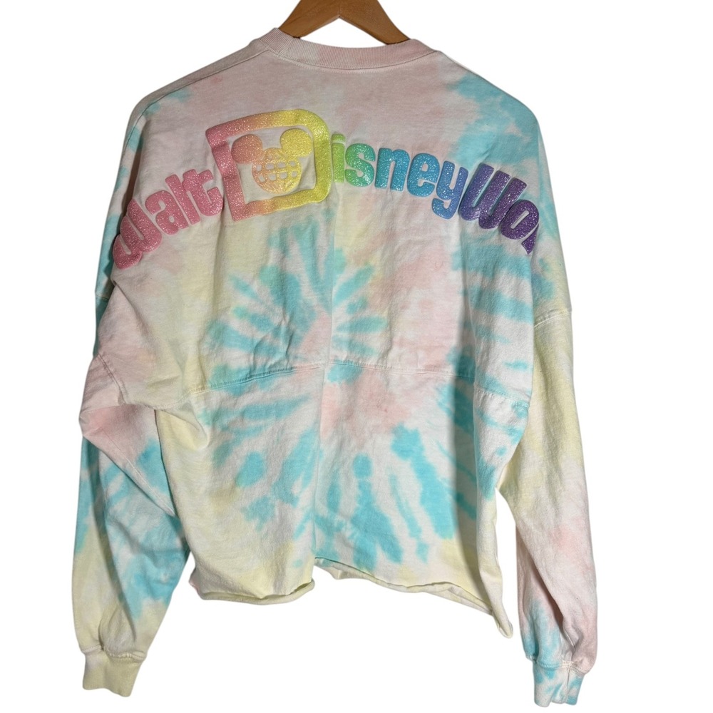 Spirit Jersey Women's Walt Disney World Cotton Candy Tie Dye Multi Medium - Picture 3 of 3